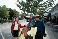 Bruce and Kerie with downtown duck